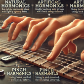 armonici chitarra