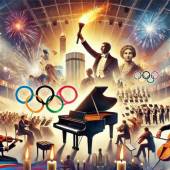 performance di musica classica ai Giochi Olimpici